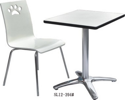 單人獨立曲木椅餐桌