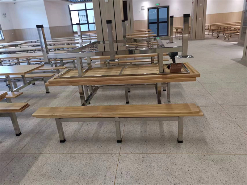 8人位實木不鏽鋼餐桌 (6)