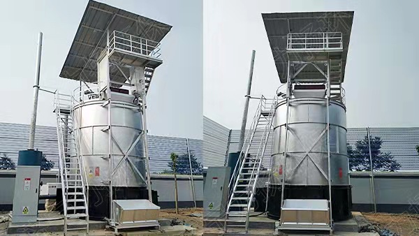 樱桃小视频牌定製款有機（jī）肥（féi）發酵罐案例分享